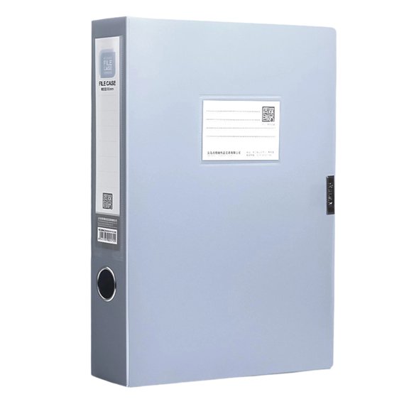 Large Capacity Document Filling Box Waterproof Document Organiser File Storage Box For School Office 23.2x31.6x3.5cm