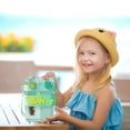 thumbnail image 1 of Large Capacity Double Drinking Cup With Compartments (Blue 3D) A, 1 of 9