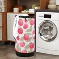 thumbnail image 1 of Large Capacity Drawstring Laundry Backpack Portable Dirty Clothes Hamper Raspberry Pattern, 1 of 7