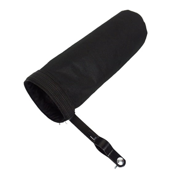 Large Capacity Drum Stick Holder Wear Resistant Drumstick Storage Bag with Clamp Smooth Drumstick Cylindrical Pouch