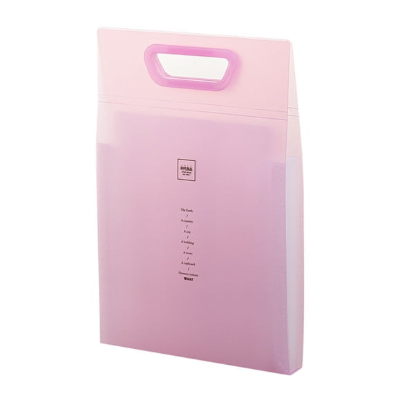 Large Capacity Expandable File Folders 13 Sections Waterproof Multiple Color