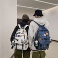 thumbnail image 1 of Large Capacity Fashion Outdoor Casual Graffiti Backpack, 1 of 2