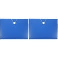 thumbnail image 1 of 2 Pack Large Capacity Plastic File Folder Organizer Bulk Office Multifunction Document Storage Folders, 1 of 6