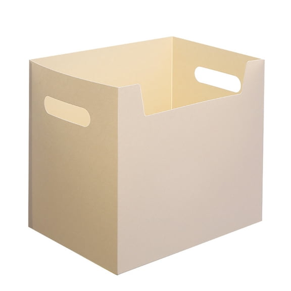 Large Capacity File Storage Solution File Box File Holder Stand for Office Home Desktop File Organizers File Holder Box