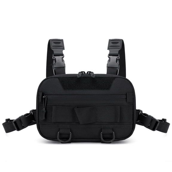 Large Capacity Fishing Tackle Backpack, Converts To Chest Pack, Keep Gear Dry, Enhances Airflow, With Rod Holder For Men