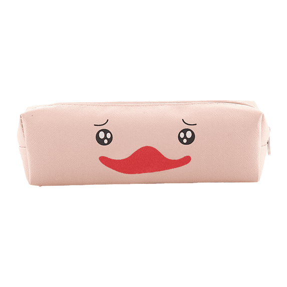 Large Capacity Flat Pencil Case Multi-Purpose Pouch Pen Bag Office Stationery