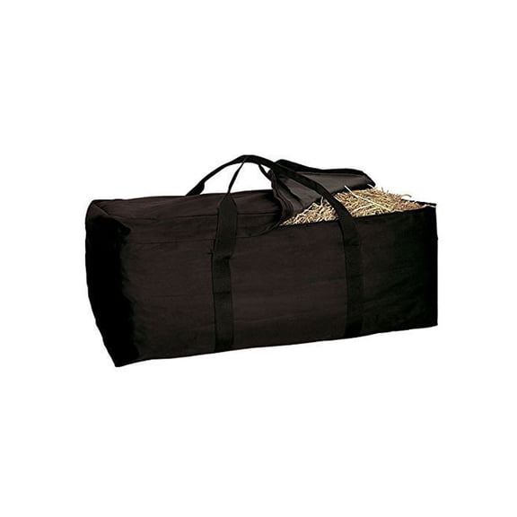 Large Capacity Foldable Feed Carrier With Oxford Fabric, Ventilated For Poultry Cattle Hay
