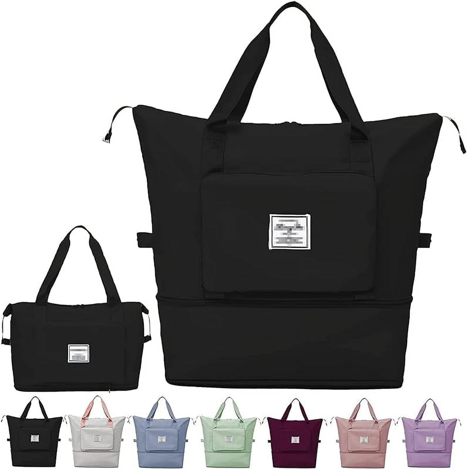 Large Capacity Folding Travel Bag,Portable Foldable Travel Lightweight Waterproof Oxford Fabric Duffel Bag Carry Luggage Bag for Expandable Weekender Sports, Gym, Vacation