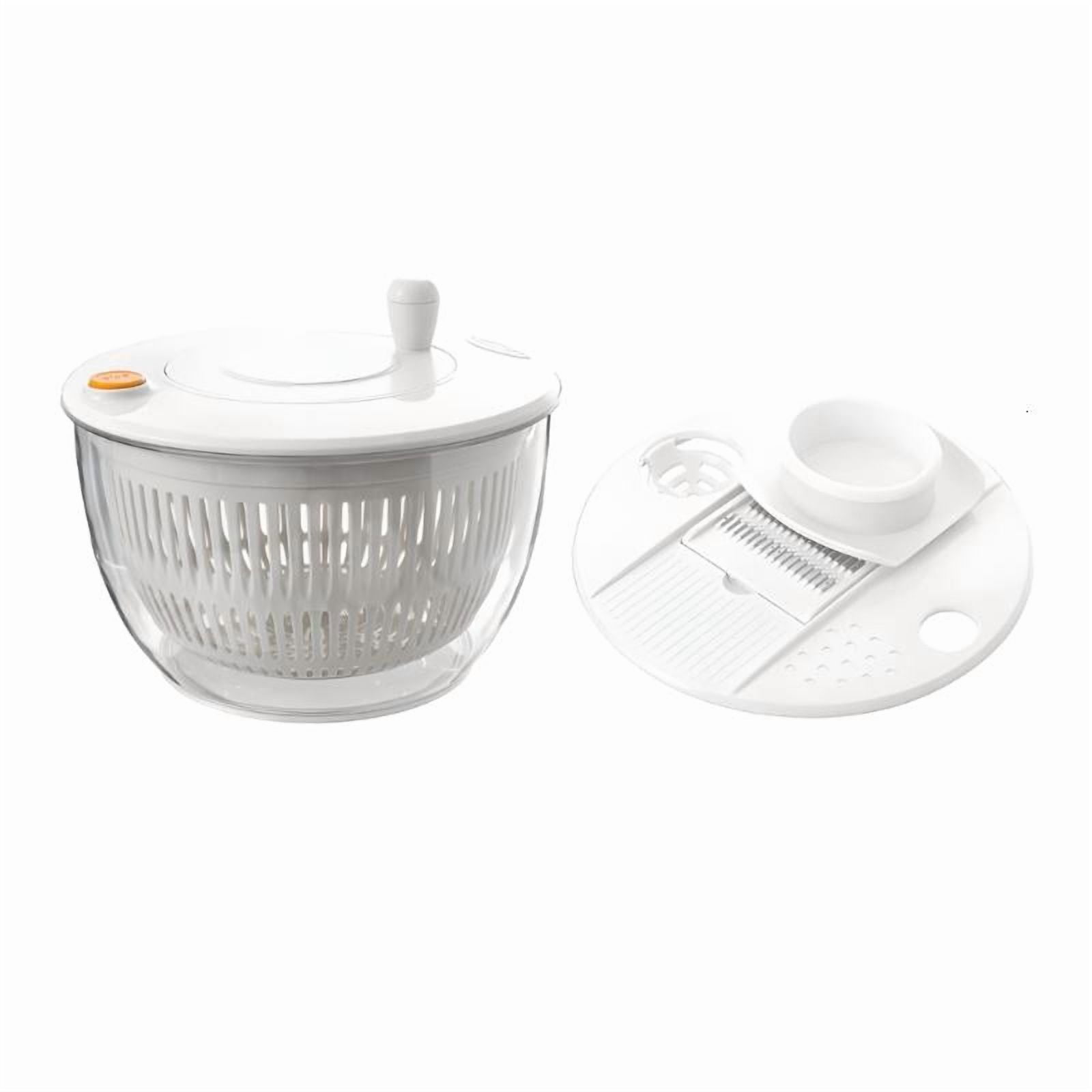 Large Capacity Food Processor for Slicing Vegetables and Drying Salad Home Kitchens Featurings Visual Designs