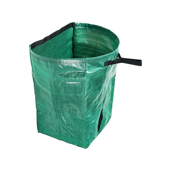 Large Capacity Garden Leaf Bag – 53 Gallon Reusable Yard Waste Bag with Handles, PE Material, Corrosion-Resistant & Eco-Friendly for Garden Weeds Cleaning