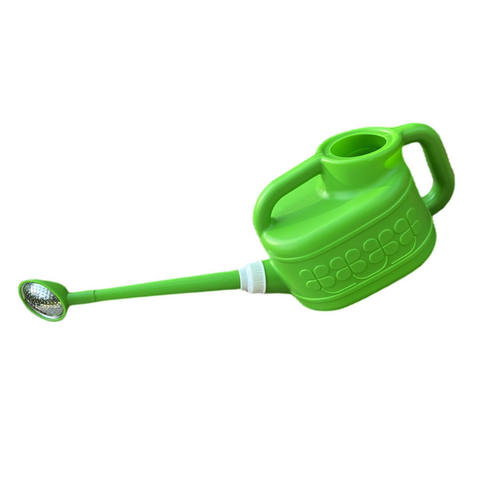 Large Capacity Gardening Watering Can With Interchangeable Spout Plastic Ergonomic Grip For Potted Plant Baskets