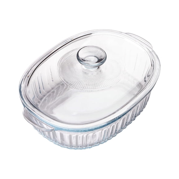 Large Capacity Glass Bakeware Set For Cooking Serving And Food Storage Use