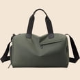 thumbnail image 1 of Large Capacity Gym Bag for Men Women, Waterproof Sports Duffel Bag with Wet Dry Compartment, Travel Overnight Bag for Workout Swimming Weekend Trip, Carry On Tote with Shoe Pocket, 1 of 6