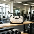 thumbnail image 1 of Large Capacity Gym Bag with Wet Dry Compartments, Sports Travel Tote with Shoe Pocket, Crossbody Duffel Bag for Trolley Attachment, Multifunctional Bag for Gym and Weekend Trips, 1 of 6