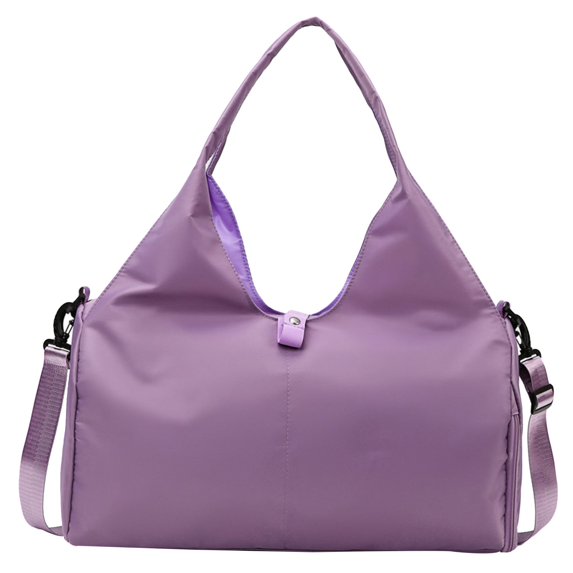 Large Capacity Gym Yoga Bag - Waterproof Nylon Tote for Yoga Pilates Fitness, Multi-Pocket for Yoga Mat Clothes, Durable for Travel