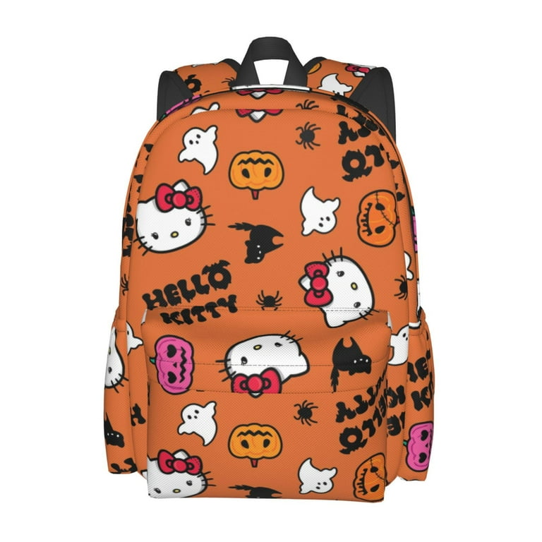 Large Capacity Hello Kitty Backpack Adult Laptop Backpack For Men Women Notebook Travel Bags Hiking Camping Work Style 6