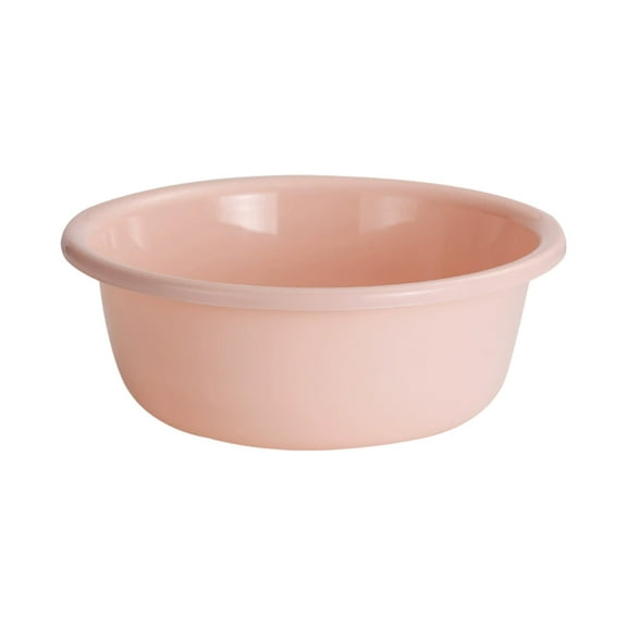 Large Capacity Household Basin 12.99x9.65x4.33 Inches Thickened Plastic Laundry Tub Multi-Purpose Storage Container Vegetable Washing Bowl Dormitory Kitchen Bathroom Use
