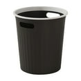 thumbnail image 1 of Large Capacity Household Garbage Can, Plastic Wastepaper Basket for Bathroom Kitchen Living Room Bedroom Home Trash Disposal Organizer, 1 of 6