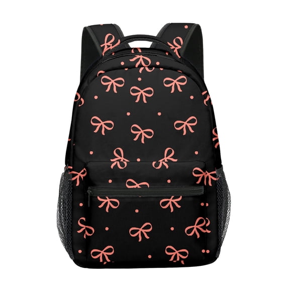 Large Capacity Ice Cream Pattern Ages 3rd 4th 5th 6th Backpack Side Mesh Water Bottle Pocket Padded Strap Waterproof Back To School Student Bookbag