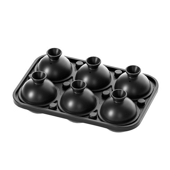 Large Capacity Ice Cubes Tray With Intricate Engraved Pattern Creates Rhombus Ice For Whiskeys And Cocktails Enthusiasts