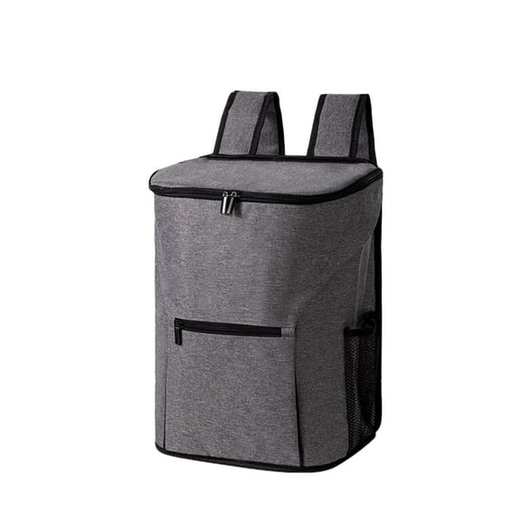 Large Capacity Insulated Cooler Backpack, Thick Aluminum Foil Thermal Lunch Bag, Waterproof Leakproof Portable Food Storage Backpack for Daily MultiPurpose Use