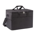 thumbnail image 1 of Large Capacity Insulated Cooler Bag, Waterproof Oxford Fabric Thermal Bag with Ample Storage, Handle & Shoulder Strap, 12.59 × 11.02 × 8.26 in for Picnic Camping Travel Lunch Delivery, 1 of 6