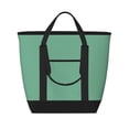 thumbnail image 1 of Large Capacity Insulated Tote Bag16.1×13.4×7.5in Thermal Insulation And Easy To Clean Strong Bearing Capacity Can Be Reused Sage Green, 1 of 8