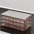 thumbnail image 1 of Large Capacity Jewelry Storage with 72 Compartments 3 Tier Transparent Organizer for Rings Earrings Necklaces Bracelets 1 Piece Jewelry for Home Drawer, 1 of 6