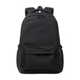 thumbnail image 1 of Large Capacity Laptop Backpack, Polyester Spandex Multi-Compartment Daypack for College Campus Travel, Solid Color Casual Daily Use for Work and Everyday Carry, 1 of 7