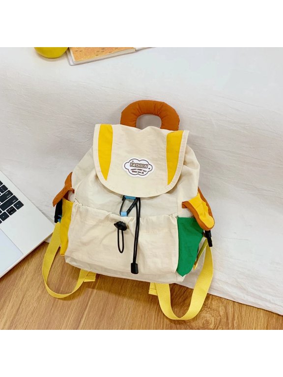 Large Capacity Lightweight Backpack for Women Men Drawstring Style with Spine Support Features