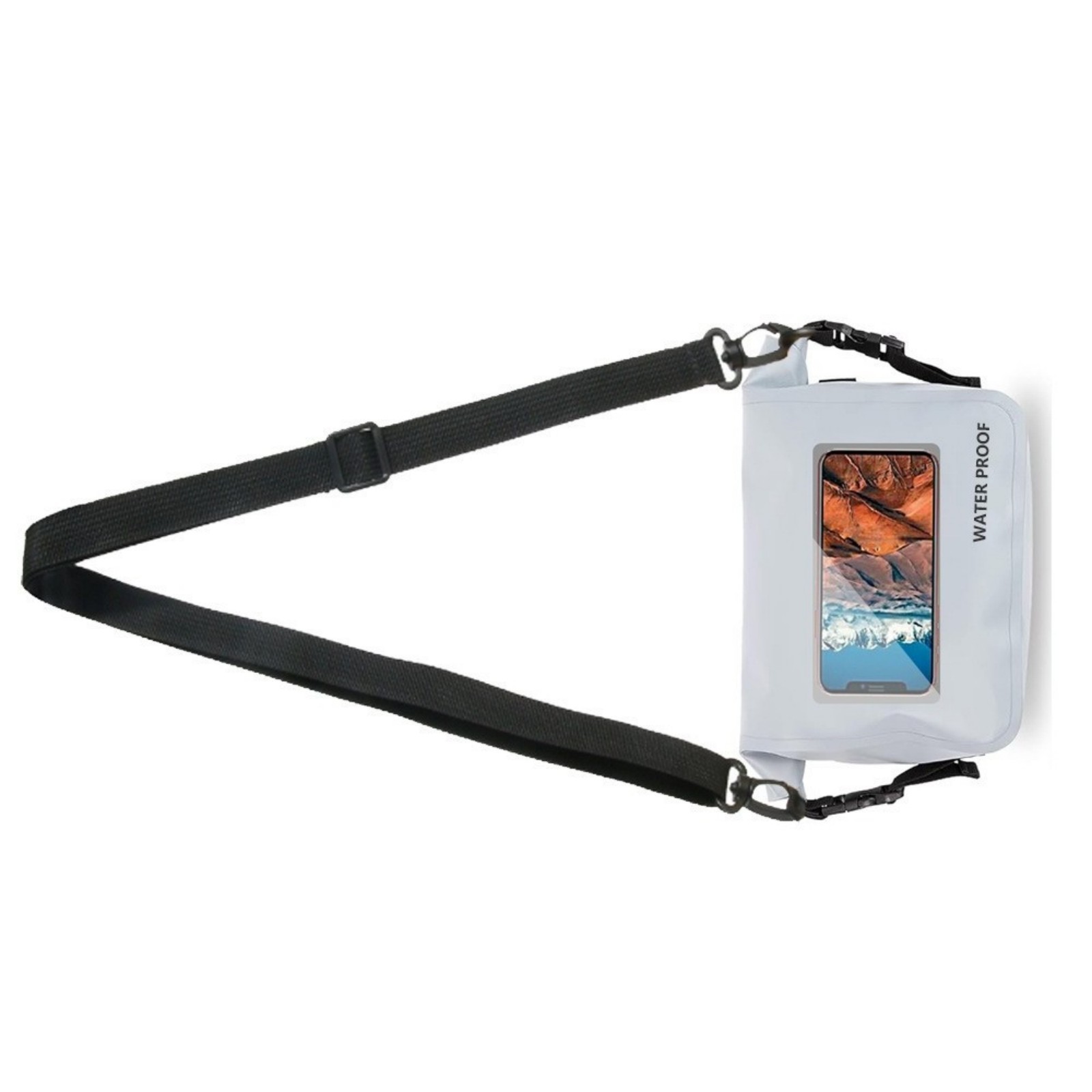 Large Capacity Lightweight PVC Dry Bag Casual Crossbody Bags For Hiking Beach Trip And Water Sports Gears Protecting