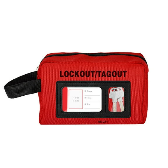 Large Capacity Lockout Tagout Bag Water Resistant Fabric Easy Maintenance Organization Bag Maintenance for Industrial