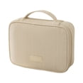 thumbnail image 1 of Large Capacity Makeup Bag Toiletry Organizer Travel Cosmetic Storage Bag Multi Pocket Portable Zipper Bag for Makeup Skincare Accessories Suitcase Packing Bathroom Storage and Daily Organization, 1 of 2