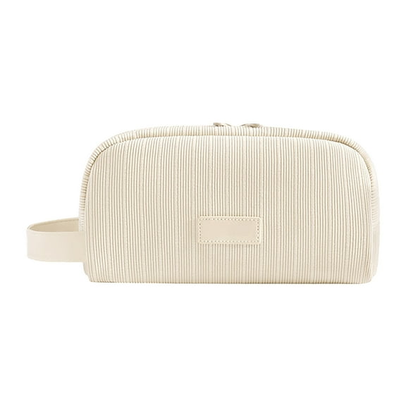 Large Capacity Makeup Bag Travel Toiletry Organizer with Multiple Compartments Waterproof Cosmetic Storage Case for Women Girls Gym Vacation Weekend Trips Hanging Portable Make Up Pouch