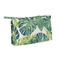 thumbnail image 1 of Large Capacity Makeup Bag, Tropical Canvas Cosmetic Pouch, Travel Toiletries Storage Purse for Women, Cotton Fabric Washbag, Creative Print, Lightweight and Portable, 1 of 7