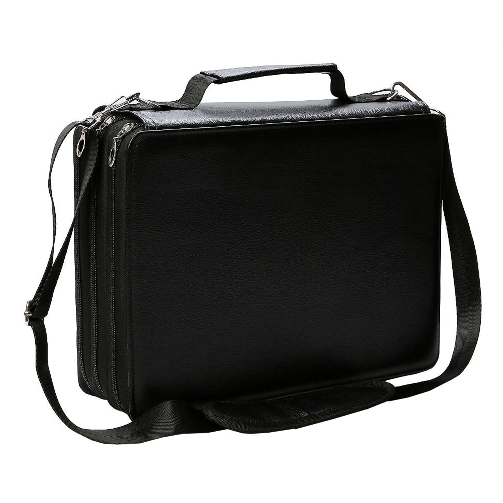 Large Capacity Marker Carrying Bag 168/224 Slot Marker Pen Carrying Case with Shoulder Strap Art Marker Organizers Bag