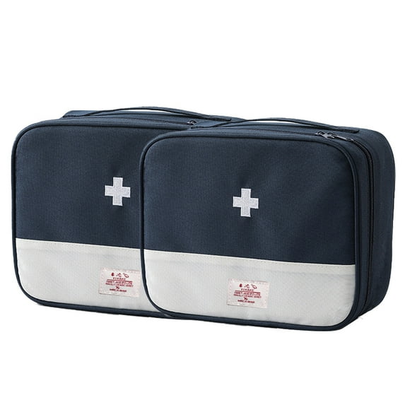 Large Capacity Medicine Bag Travel Portable Medical Bag Home Medicine Storage Bag Set Portable Outdoor First Aid Kit 1pc