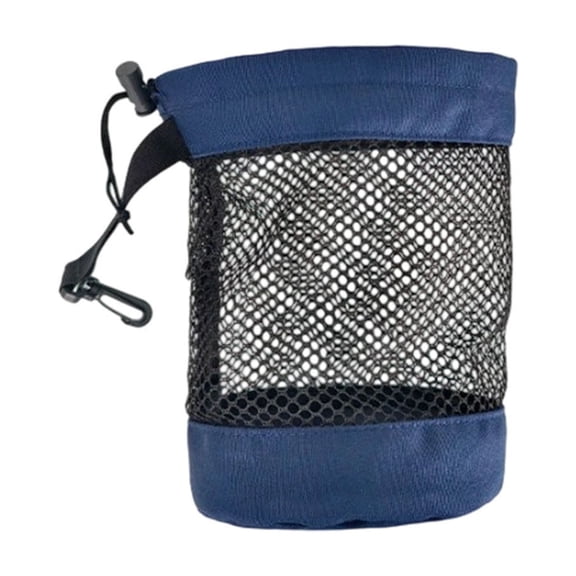 Large Capacity Mesh Golf Ball Bag with Secure Drawstring for Tennis, Pickleball, Outdoor Sports & Travel Storage