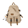 thumbnail image 1 of Large Capacity Minimalist Nylon Backpack Casual Trendy Travel Daypack for College Women Men, 1 of 5