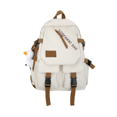 thumbnail image 1 of Large Capacity Minimalist Nylon Backpack Casual Trendy Travel Daypack for College Women Men, 1 of 5