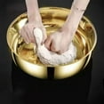 thumbnail image 1 of Large Capacity Mixing Bowl For Kitchen Use, A Thickened Flat Bottom Kneading Basin Ideal For Dough Preparation, Seasoning, And Washing Produce, 1 of 6