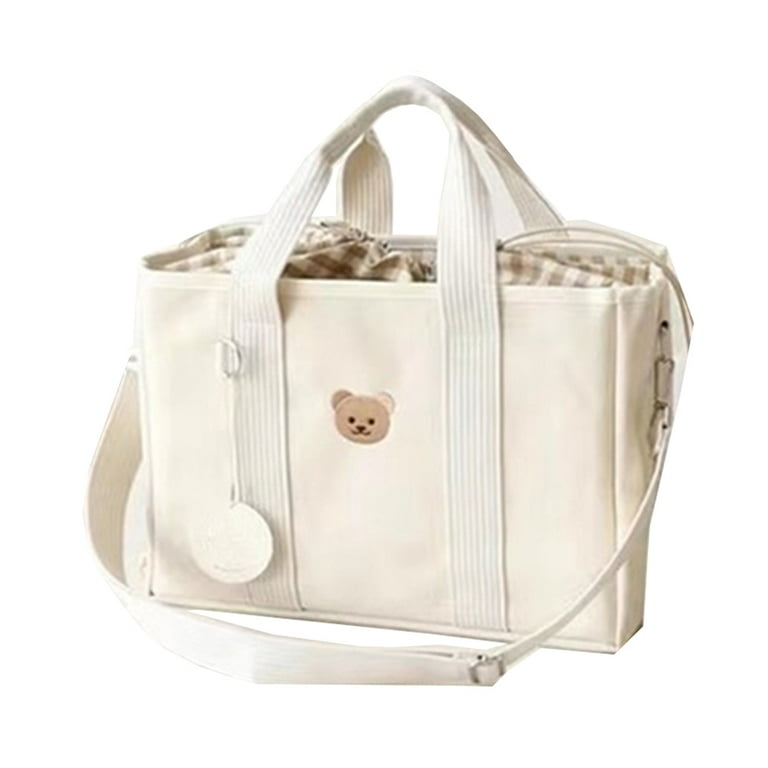 バッグ bebe Milky pile tote bag with chouchou Milky pile tote bag with chouchou