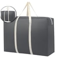 thumbnail image 1 of Large Capacity Moving Packing Bag, Foldable Luggage Storage Bag, Strong Clothes Organizer for Apartment Camping Use, 1 of 5