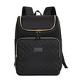 thumbnail image 1 of Large Capacity Multi-Pocket Mom Bag - Insulated Baby Supplies & Picnic Bag, Portable Multifunctional Travel Diaper Bag ( Black ), 1 of 6
