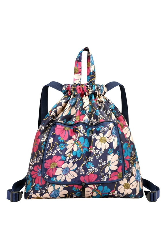 Large Capacity Multi-Pocket Nylon Shoulder Bag, Travel Backpack Organizer, Multifunctional Tablet, Laptop and Accessories Storage Bag for Daily Use and Travel