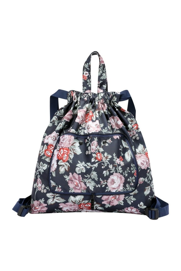 Large Capacity Multi-Pocket Nylon Shoulder Bag, Travel Backpack Organizer, Multifunctional Tablet, Laptop and Accessories Storage Bag for Daily Use and Travel