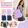 thumbnail image 1 of Large Capacity Multi Pocket School Bag, 15.35 Inch Lightweight Fashion Daypack For Boys, Business Trips & Outdoor Leisure Travel (D), 1 of 6
