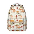 thumbnail image 1 of Large Capacity Mushroom Backpack for College, Multi-Pocket Bookbag for School Students Laptop and Supplies, Reliable Daily Pack, Perfect Gift for Commute, 1 of 6