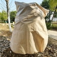 thumbnail image 1 of Large Capacity Non-Woven Tree Cover, Winter Cold and Frost Insulation Protection Bag, Antifreeze Cover for Fruit Trees s, Reusable Shield, 31.49*47.24in, Beige, 1 of 6