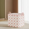 thumbnail image 1 of Large Capacity Non-woven Fabric Storage Bag, Durable Clothes Organizer Tote, Multi-purpose Storage Container for Household Garment Sorting, Sundry Arrangement and Moving Packing, 1 of 5